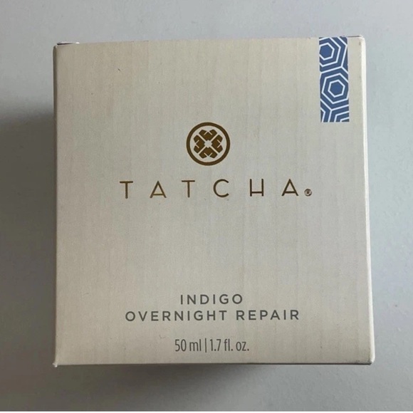 Tatcha Indigo Overnight Repair Cream, Full Size, 1.7 fl oz - NIB - Picture 2 of 4
